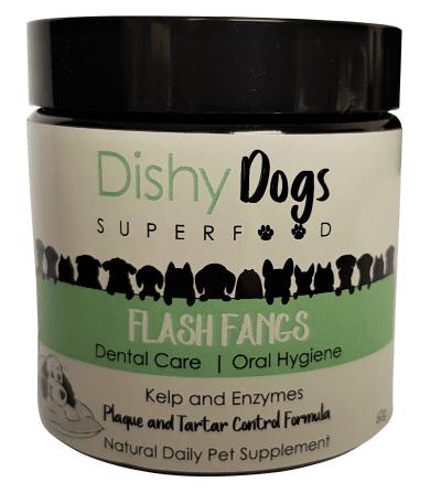 Flash Fangs, Tartar control for dogs, plaque control for dogs