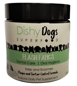 Flash Fangs, Tartar control for dogs, plaque control for dogs